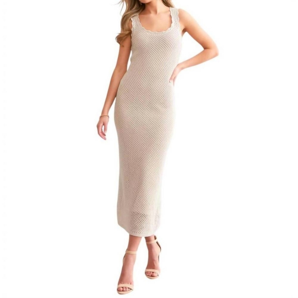 Z Supply Ibiza Sweater Dress In Natural